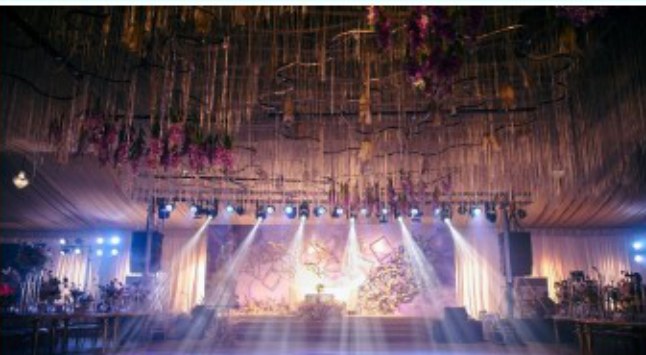 Luxury wedding reception planned by Pukka Beaut Events